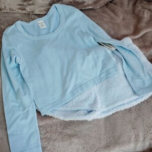 Light Blue Long Sleeve Top